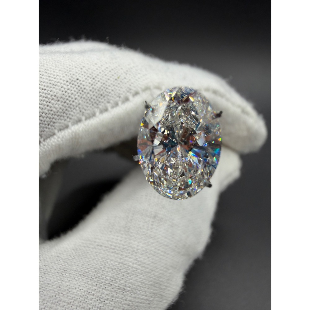 IGI 3.00ct Oval Lab Grown Diamond Loose